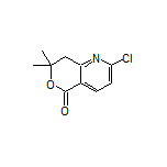 2-Chloro-7,7-dimethyl-7,8-dihydro-5H-pyrano[4,3-b]pyridin-5-one