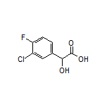 3-Chloro-4-fluoromandelic Acid