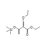 Ethyl 2-(Ethoxymethylene)-3-[(trimethylsilyl)oxy]-3-butenoate