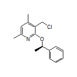 (R)-3-(Chloromethyl)-4,6-dimethyl-2-(1-phenylethoxy)pyridine