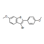 3-Bromo-6-methoxy-2-(4-methoxyphenyl)benzothiophene