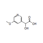 2-Hydroxy-2-(5-methoxy-3-pyridyl)acetic Acid