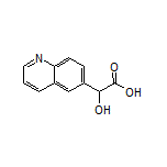 2-Hydroxy-2-(6-quinolyl)acetic Acid