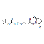 2,5-Dioxo-1-pyrrolidinyl 3-[(Boc-amino)methoxy]propanoate