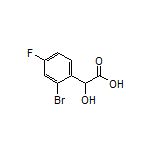 2-Bromo-4-fluoromandelic Acid