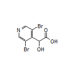 2-(3,5-Dibromo-4-pyridyl)-2-hydroxyacetic Acid