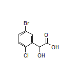 5-Bromo-2-chloromandelic Acid