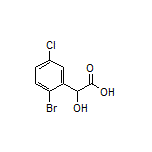 2-Bromo-5-chloromandelic Acid