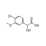 4-Chloro-3-methoxymandelic Acid