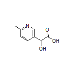 2-Hydroxy-2-(6-methyl-3-pyridyl)acetic Acid