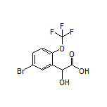 5-Bromo-2-(trifluoromethoxy)mandelic Acid