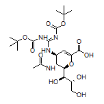 (2R,3R,4S)-3-Acetamido-4-[(Z)-2,3-di-Boc-guanidino]-2-[(1R,2R)-1,2,3-trihydroxypropyl]-3,4-dihydro-2H-pyran-6-carboxylic Acid