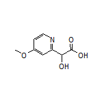 2-Hydroxy-2-(4-methoxy-2-pyridyl)acetic Acid