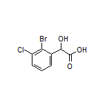 2-Bromo-3-chloromandelic Acid