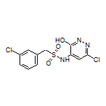 N-(6-Chloro-3-hydroxy-4-pyridazinyl)-1-(3-chlorophenyl)methanesulfonamide