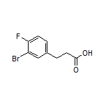 3-(3-Bromo-4-fluorophenyl)propanoic Acid