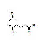 3-(2-Bromo-5-methoxyphenyl)propanoic Acid