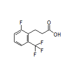 3-[2-Fluoro-6-(trifluoromethyl)phenyl]propanoic Acid