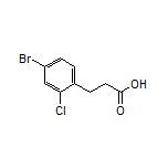 3-(4-Bromo-2-chlorophenyl)propanoic Acid