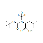 (S)-2-[Boc-(methyl-d3)amino]-4-methylpentanoic Acid