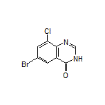 6-Bromo-8-chloroquinazolin-4(3H)-one