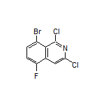 8-Bromo-1,3-dichloro-5-fluoroisoquinoline