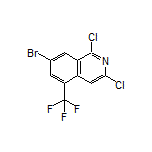 7-Bromo-1,3-dichloro-5-(trifluoromethyl)isoquinoline