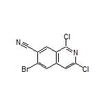 6-Bromo-1,3-dichloroisoquinoline-7-carbonitrile