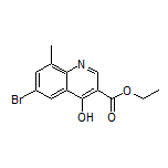 Ethyl 6-Bromo-4-hydroxy-8-methylquinoline-3-carboxylate