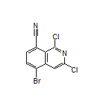 5-Bromo-1,3-dichloroisoquinoline-8-carbonitrile