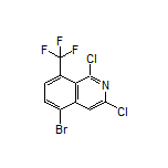 5-Bromo-1,3-dichloro-8-(trifluoromethyl)isoquinoline