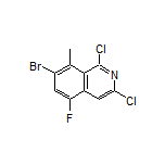 7-Bromo-1,3-dichloro-5-fluoro-8-methylisoquinoline