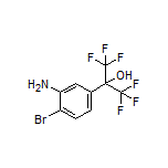 2-(3-Amino-4-bromophenyl)-1,1,1,3,3,3-hexafluoro-2-propanol