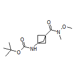 3-(Boc-amino)-N-methoxy-N-methylbicyclo[1.1.1]pentane-1-carboxamide