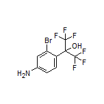 2-(4-Amino-2-bromophenyl)-1,1,1,3,3,3-hexafluoro-2-propanol