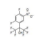 2-(2,4-Difluoro-5-nitrophenyl)-1,1,1,3,3,3-hexafluoro-2-propanol