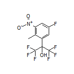 1,1,1,3,3,3-Hexafluoro-2-(5-fluoro-2-methyl-3-nitrophenyl)-2-propanol