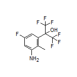 2-(3-Amino-5-fluoro-2-methylphenyl)-1,1,1,3,3,3-hexafluoro-2-propanol