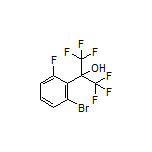 2-(2-Bromo-6-fluorophenyl)-1,1,1,3,3,3-hexafluoro-2-propanol