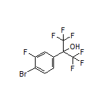 2-(4-Bromo-3-fluorophenyl)-1,1,1,3,3,3-hexafluoro-2-propanol