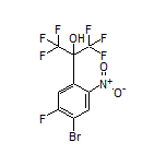 2-(4-Bromo-5-fluoro-2-nitrophenyl)-1,1,1,3,3,3-hexafluoro-2-propanol