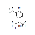 2-[4-Bromo-3-(trifluoromethyl)phenyl]-1,1,1,3,3,3-hexafluoro-2-propanol