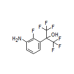 2-(3-Amino-2-fluorophenyl)-1,1,1,3,3,3-hexafluoro-2-propanol