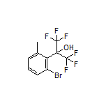 2-(2-Bromo-6-methylphenyl)-1,1,1,3,3,3-hexafluoro-2-propanol