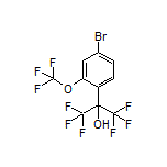 2-[4-Bromo-2-(trifluoromethoxy)phenyl]-1,1,1,3,3,3-hexafluoro-2-propanol