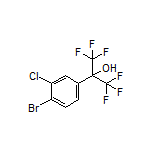 2-(4-Bromo-3-chlorophenyl)-1,1,1,3,3,3-hexafluoro-2-propanol