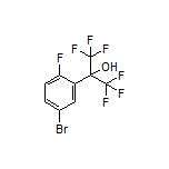 2-(5-Bromo-2-fluorophenyl)-1,1,1,3,3,3-hexafluoro-2-propanol