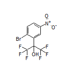 2-(2-Bromo-5-nitrophenyl)-1,1,1,3,3,3-hexafluoro-2-propanol