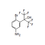 2-(5-Amino-2-bromophenyl)-1,1,1,3,3,3-hexafluoro-2-propanol