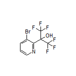 2-(3-Bromo-2-pyridyl)-1,1,1,3,3,3-hexafluoro-2-propanol